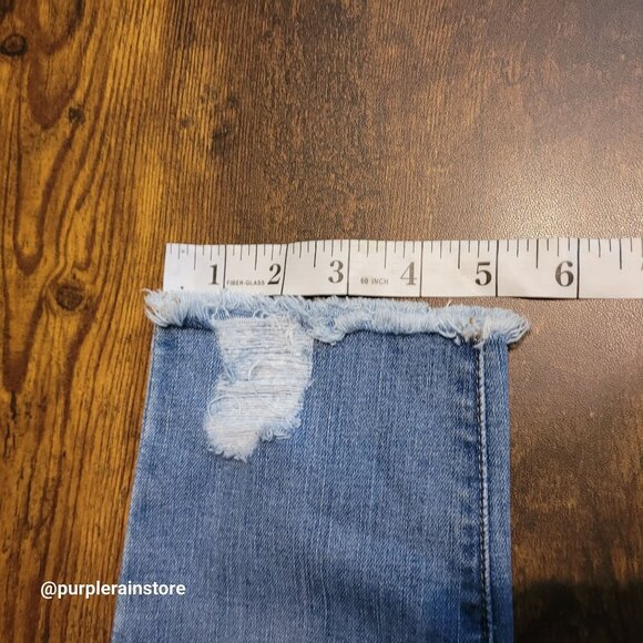 Madewell Jeans Size 27 Skinny 9" High Rise Tummy Control Ontario Wash H5789 - Picture 12 of 13